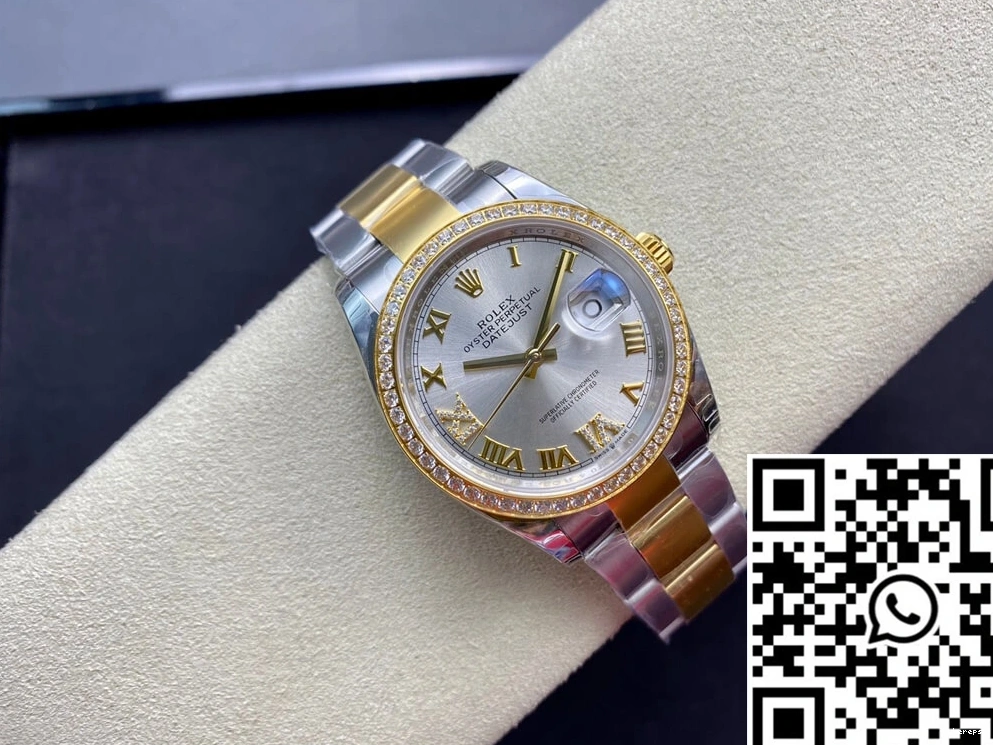 M126283RBR-0018 Datejust Bezel Factory EW Diamond-set Rolex 0217